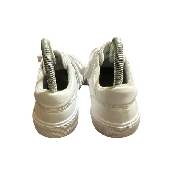 Rachel Zoe White Leather Casual Sneakers Size 7 Lace Up - Picture 5 of 8